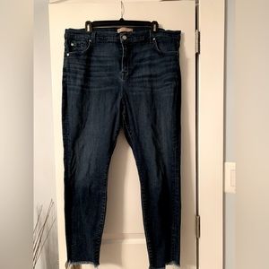 7 for All Mankind ankle skinny jeans